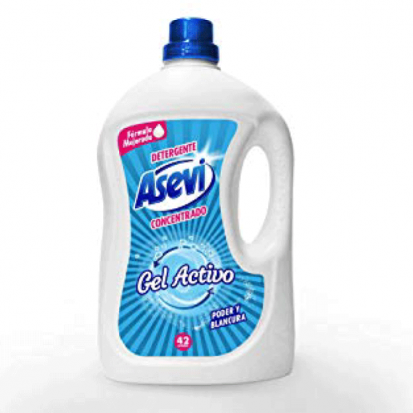 Detergente de gal activo Asevi 40 dosis