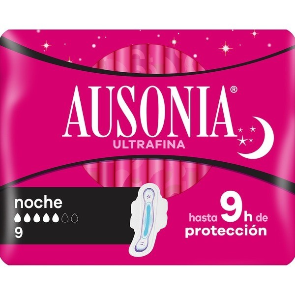 Ausonia Ultrafina Noche con Alas: Protección y confort durante la noche